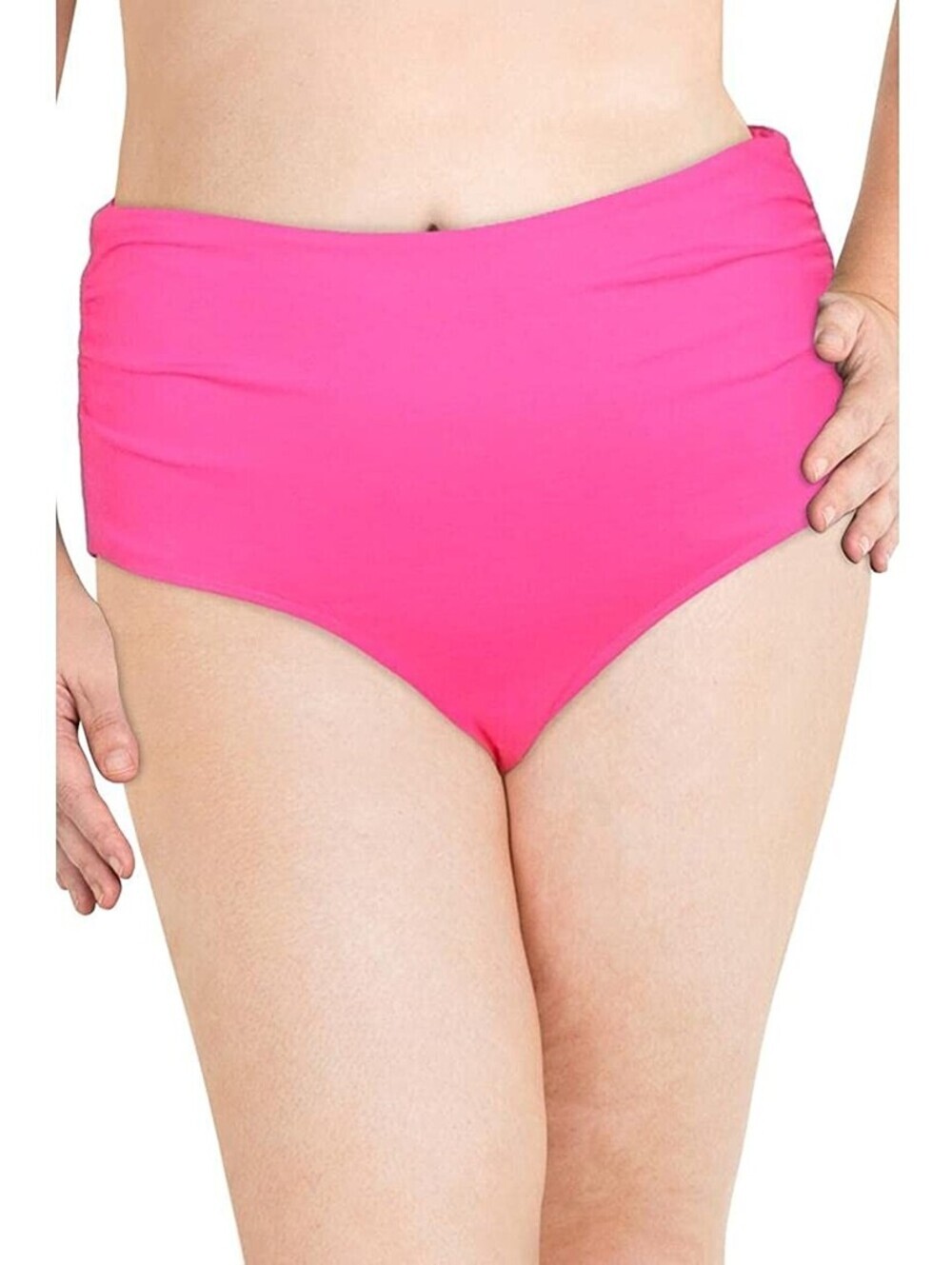 Anne Cole Womens High-Waist Bikini Bottom Size M